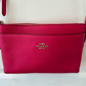 Coach Magenta/Pink Cross-Body Purse